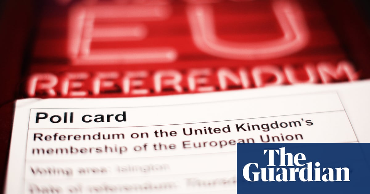 How Would A Second Brexit Referendum Work Brexit The Guardian