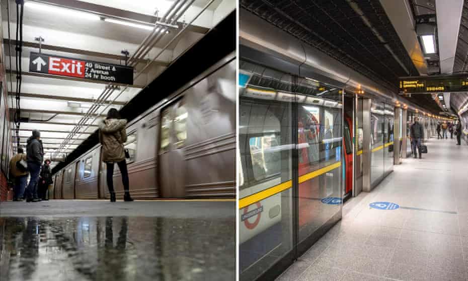 A Tale Of Two Metros How The London Tube Beat The New York Subway Underground Cities The Guardian A Tale Of Two Metros How The London Tube Beat The New York Subway Underground Cities The Guardian
