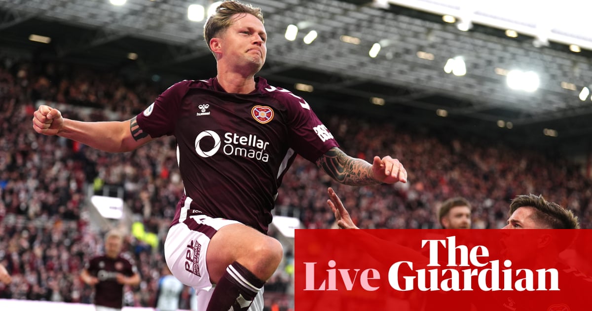Hearts v Falkirk, Motherwell v Celtic: Scottish Premiership – live