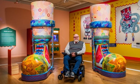 ‘Mum fought like a tigress to stop me going into care’: Jason Wilsher-Mills on turning his childhood paralysis into art