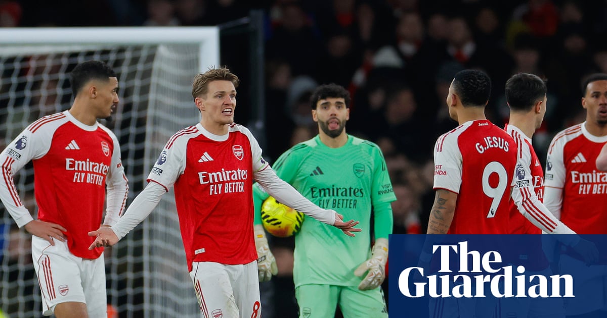 Arteta’s team of ruthless cyborgs malfunction in way that is all too human | Jonathan Wilson