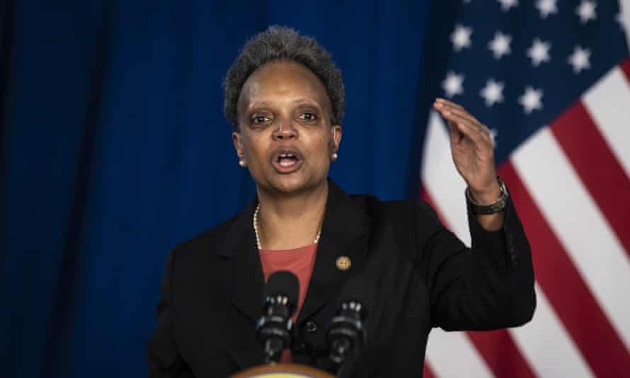 Mayor Lori Lightfoot discusses the videos of the Adam Toledo shooting.