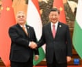 President Xi Jinping meets Viktor Orbán in October 2023