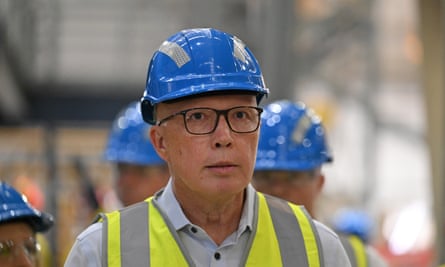 Opposition leader Peter Dutton