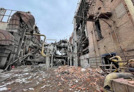 Destruction in Okhtyrka