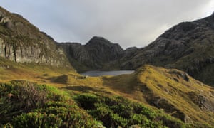 The Routeburn Track in Glenorchy, New Zealand.