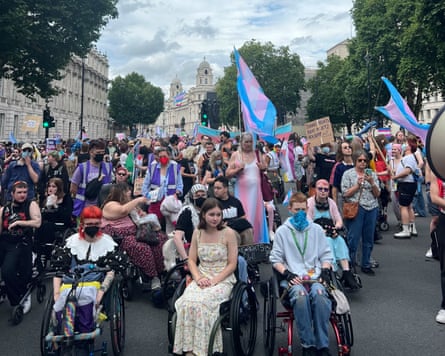 The London Trans+ Pride Parade