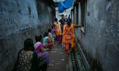 Girls wait for customers in Jessore brothel