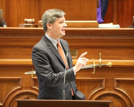 South Carolina state legislature chamber during voting session