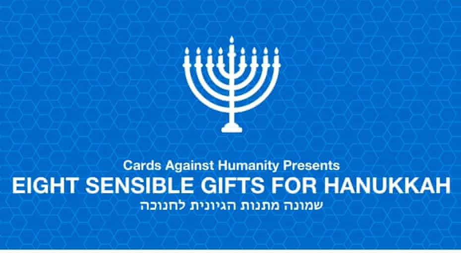 Cards Against Humanity’s hanukkah sale
