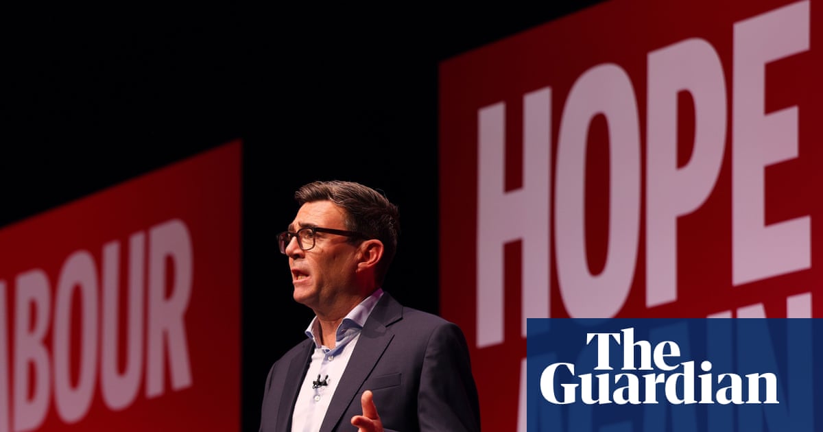 Andy Burnham's conference speech wins praise from drifting Labour voters, Guardian focus group finds