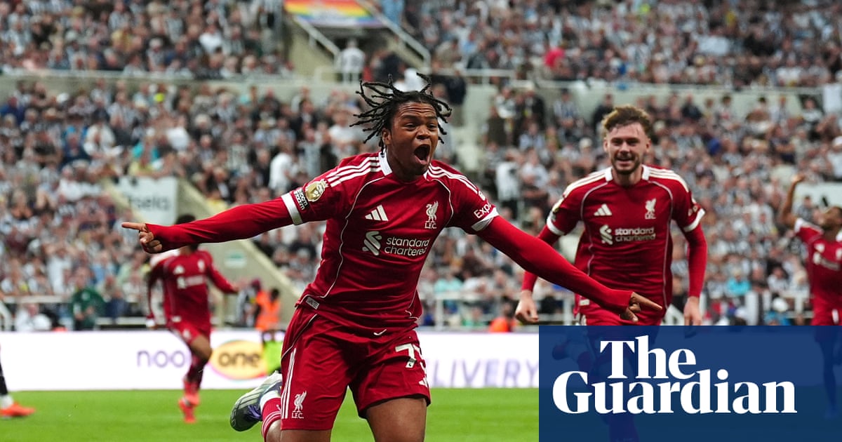 16-year-old Rio Ngumoha stuns 10-man Newcastle with 100th-minute Liverpool winner