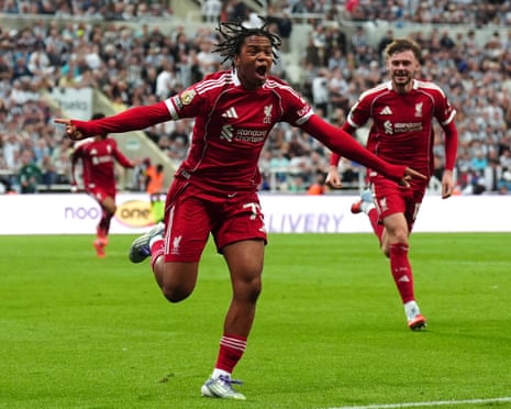Newcastle 2-3 Liverpool: Premier League – as it happened | Premier League | The Guardian
