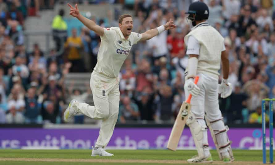 Ollie Robinson’s Test form has been one of the bright sparks for England this summer