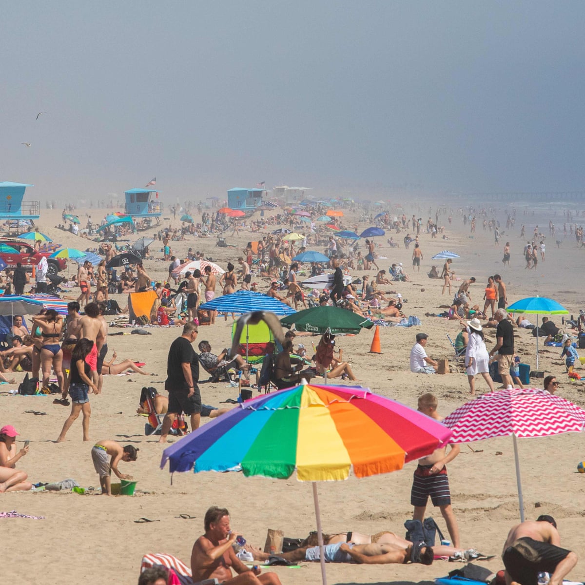 Thousands Of People Pack California Beaches Despite Coronavirus Thousands Of People Pack California Beaches Despite Coronavirus