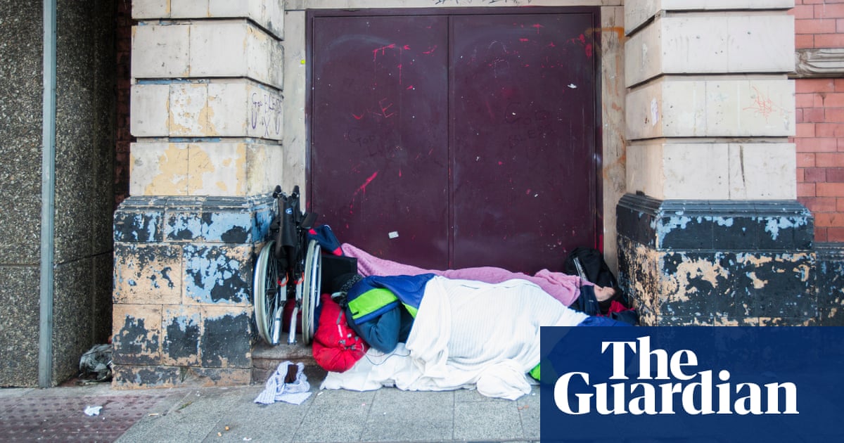 Homeless people in English hostels at risk of return to streets as bills soar