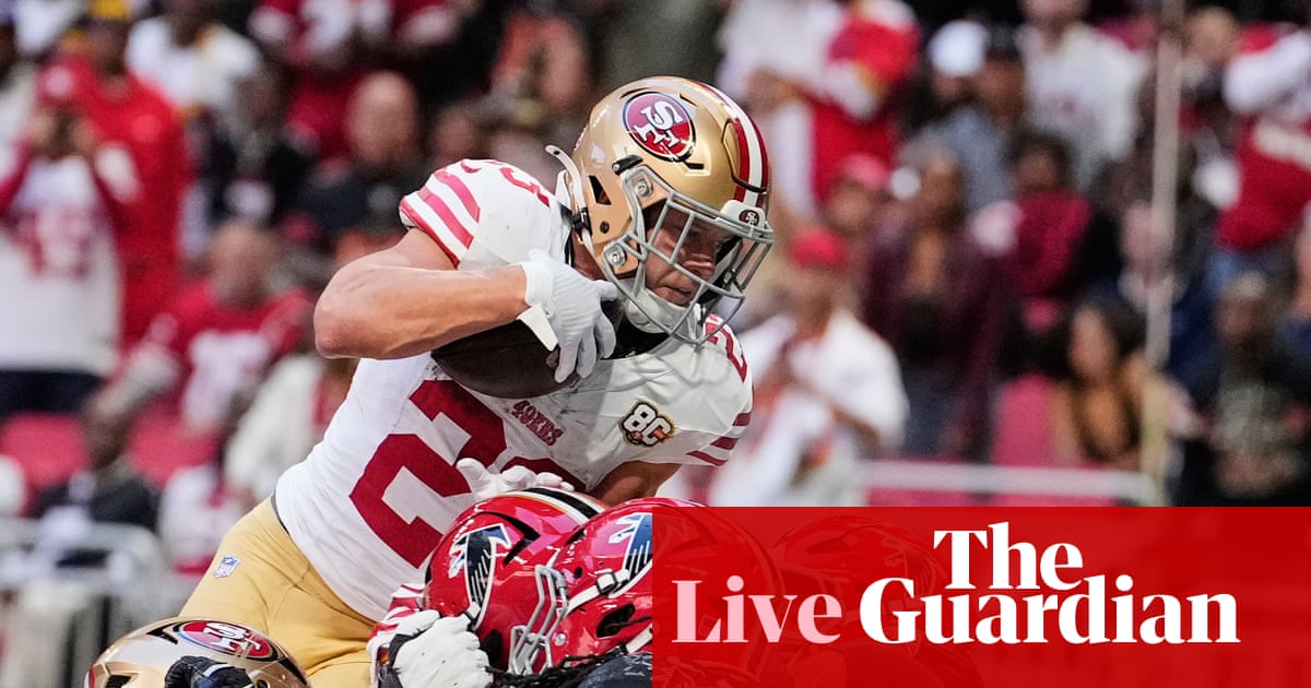 NFL week seven: 49ers v Falcons, Colts v Vikings, Bengals v Ravens and more