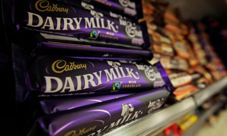 Sales of single chocolate bar are down – but that has been countered by a rise in sales for larger bars.