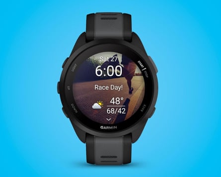 Ray-ban meta, dewalt, garmin: 9 early father’s day deals on gifts for every kind of dad | life and style Garmin forerunner 165 watch product photo