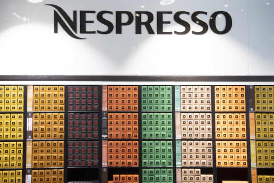 A Nespresso store in Switzerland in February 2020.