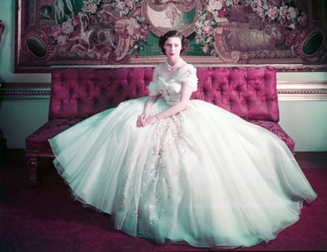 Cecil Beaton’s photograph of Princess Margaret in a Dior dress for her 21st birthday.