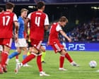 Napoli v Arsenal: Champions League – live