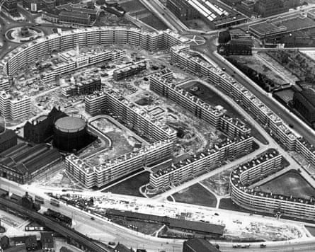 Aerial view of Quarry Hill development