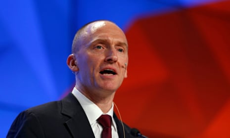 Carter Page, a former foreign affairs adviser to Trump who was reportedly investigated by the FBI over his close ties to the Russian government.