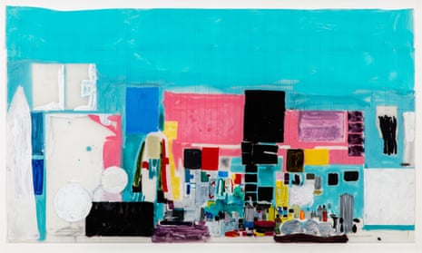 Studio Drawing 9, 2012, by Hurvin Anderson.