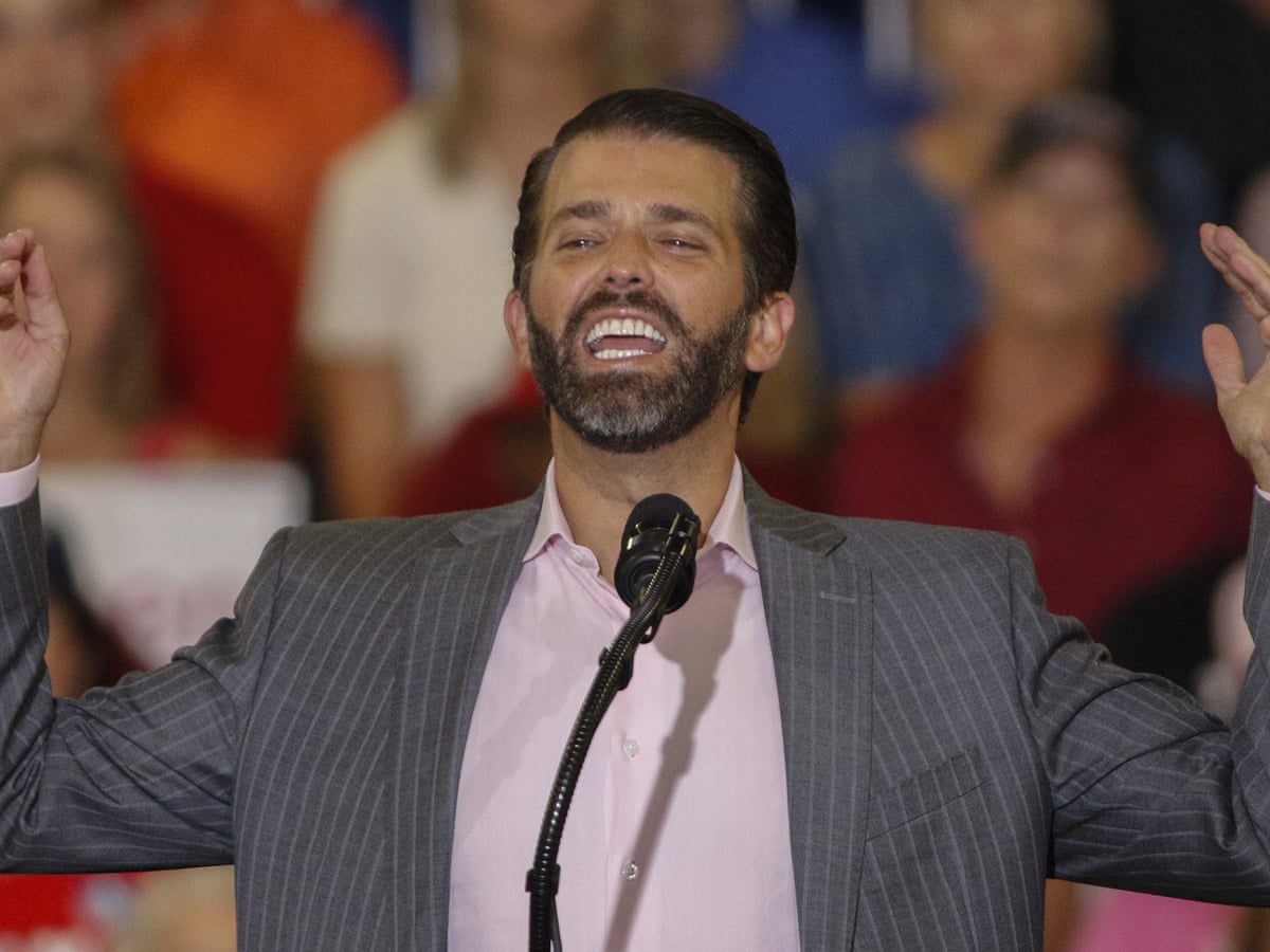Triggered Review Donald Jr The Trump Kid With Real Political Chops Donald Trump Jr The Guardian