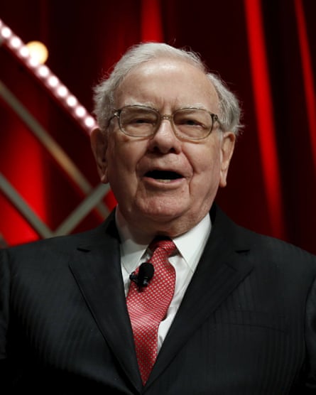 The US billionaire Warren Buffett