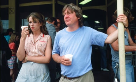 With the late Alan Parker on the set of Mississippi Burning.