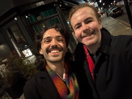 Toby and Liam on their date