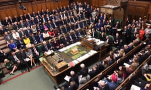 Boris Johnson delivering a statement in the House of Commons, London, to update the House on his new Brexit deal.