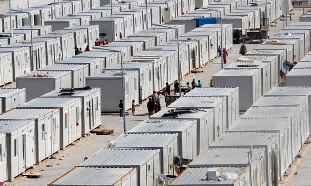 A refugee camp in the Turkish province of Kilis. 