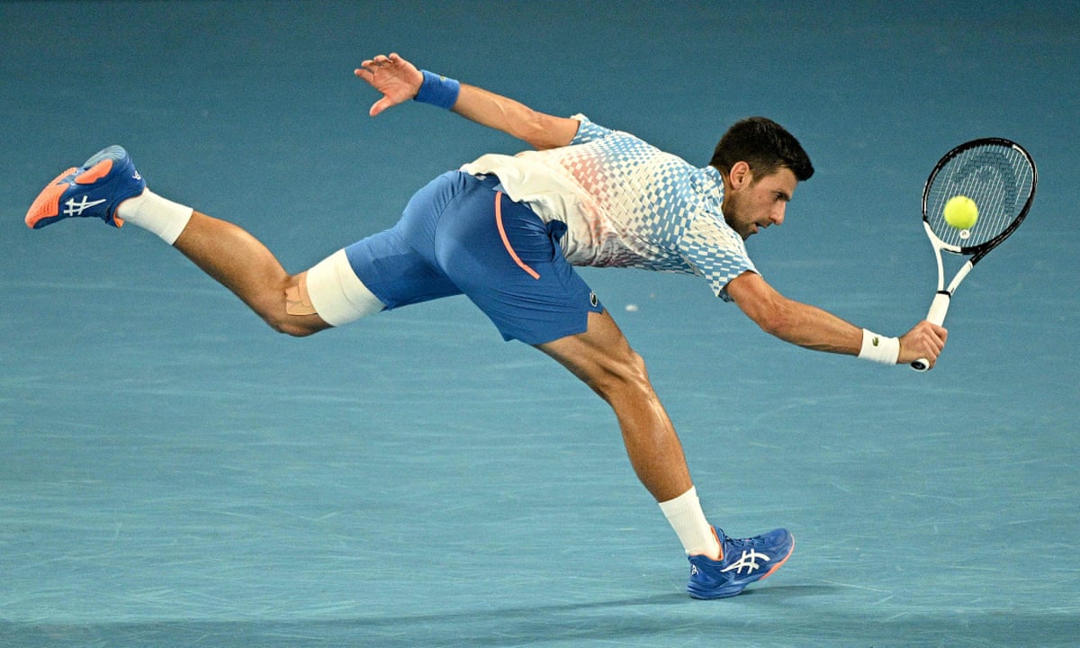 Momentum voertuig Frank Australian Open: Novak Djokovic blasts past Alex De Minaur and into last  eight | Australian Open 2023 | The Guardian