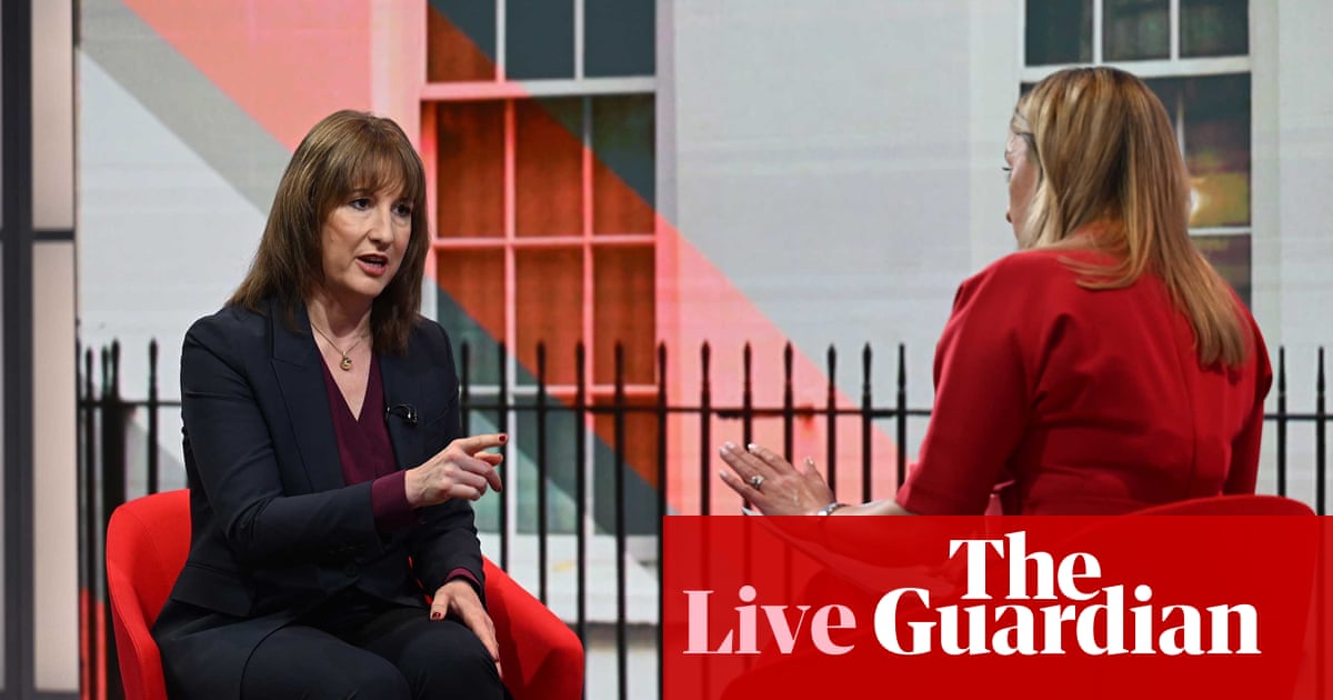 Reeves says she did not lie about public finances amid row over deficit claims – UK politics live