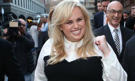 The Australian actor Rebel Wilson after she won a defamation case against Bauer Media in June 2017. 