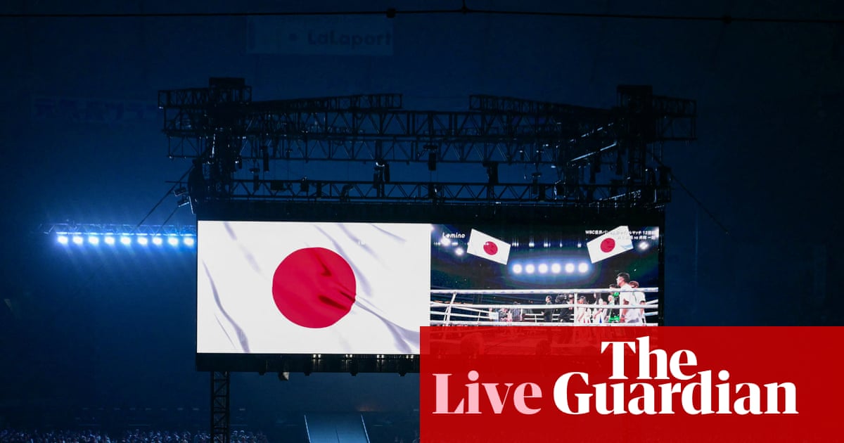 Naoya Inoue v Junto Nakatani: undisputed super-bantamweight championship – live updates