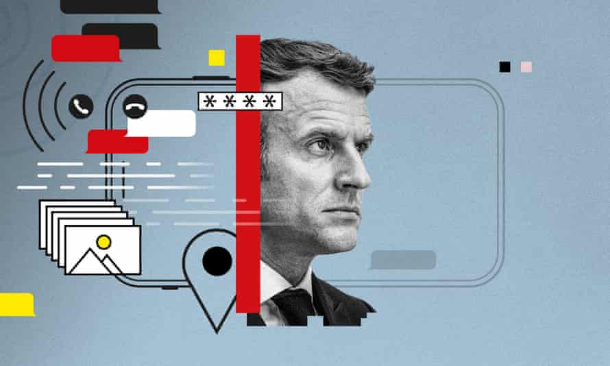 NSO has said Macron was not a ‘target’ of any of its customers, meaning the company denies he was selected for surveillance using Pegasus.