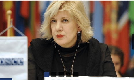 Dunja Mijatovic: worried about backsliding by east European countries. 