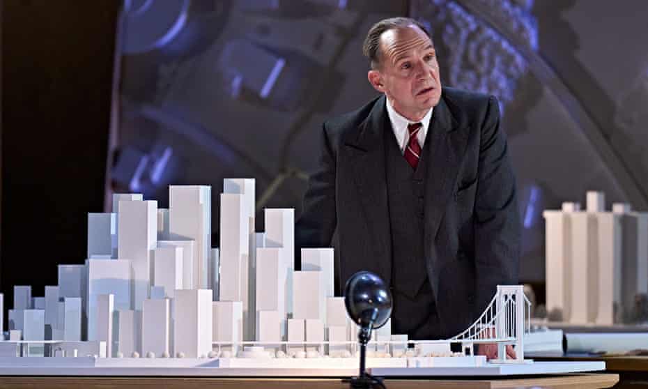 Ralph Fiennes as Robert Moses in Straight Line Crazy.