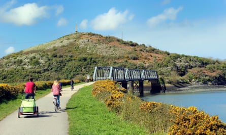 The Camel Trail in Cornwall.