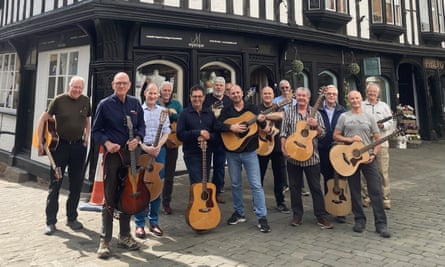 Musicians on a blues retreat in Shrewsbury