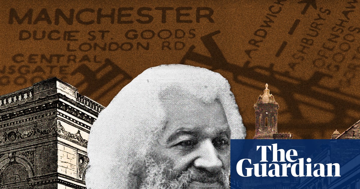 ‘He became a sensation’: Manchester pays tribute to abolitionist Frederick Douglass