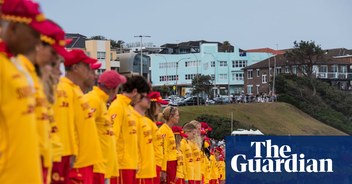 This is our church': Bondi lifesavers gather in their hundreds to honour shooting victims