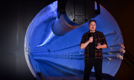 Elon Musk, CEO of Tesla, officially opened the Hawthorne tunnel on 18 December. It is a preview of Musk’s larger vision to ease LA traffic.