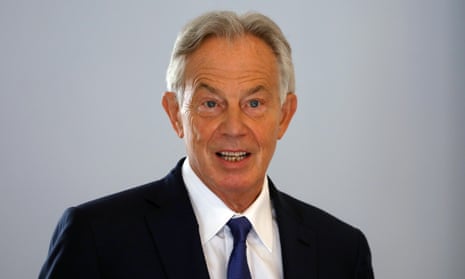 Former British Prime Minister Tony Blair.