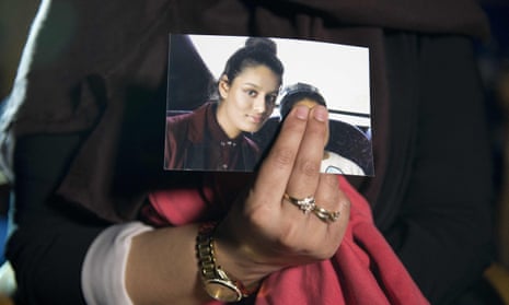 Shamima Begum, pictured as a teenager in 2015.
