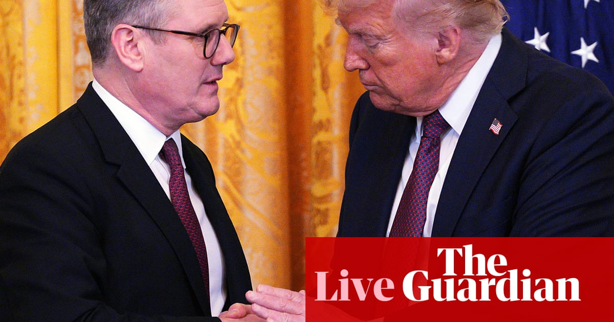 Trump confirms ‘full and comprehensive’ trade deal with UK – US politics live do sex